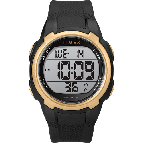 Timex - Timex T100 Black/Gold - 150 Lap