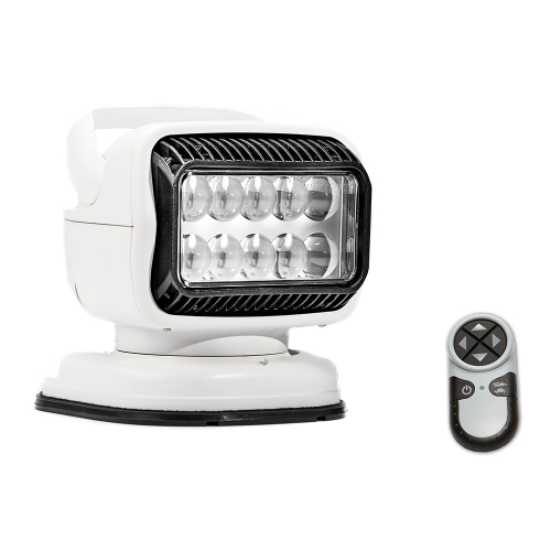 Golight - Golight Radioray GT Series Portable Mount - White LED - Handheld Remote Permanent Shoe Mount