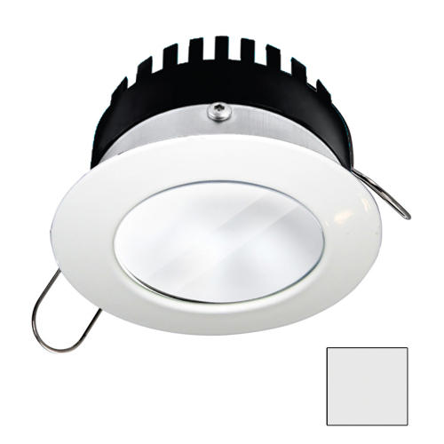 I2Systems Inc - i2Systems Apeiron PRO A506 - 6W Spring Mount Light - Round - Cool White - White Finish