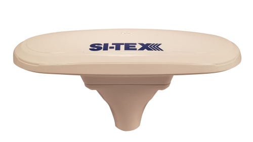 SI-TEX - SI-TEX NMEA0183 GNSS SAT Compass w/49&#39; Cable &amp; Pole Mount