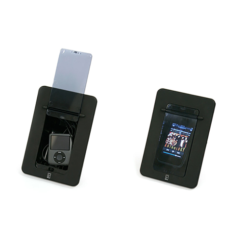 Poly-Planar - Poly-Planar Spa Side Smartphone Enclosure w/Door - Black