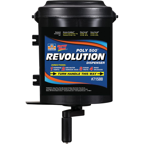 Permatex - Permatex Spray Nine Poly 500&reg; Hand Cleaner Revolution Dispenser f/Grease Grabber
