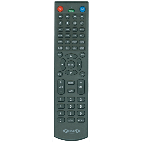 Jensen - JENSEN TV Remote f/LED TV&#39;s