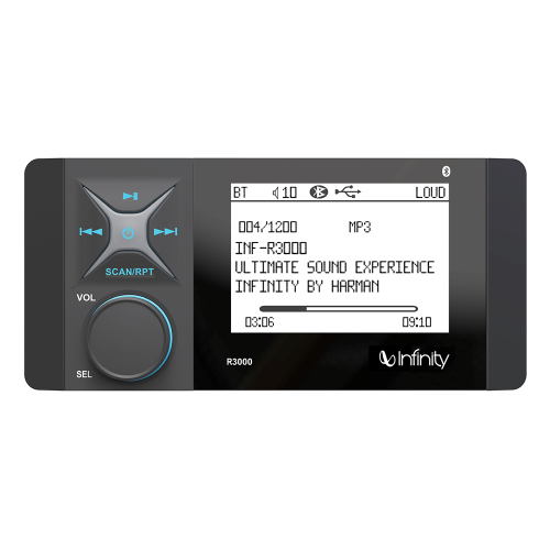 Infinity - Infinity R3000 Stereo Receiver AM/FM/BT
