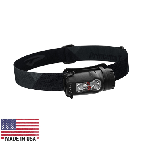 Princeton Tec - Princeton Tec Axis Rechargeable LED HeadLamp - Black/Grey