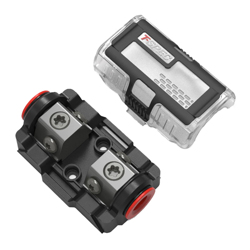 T-Spec - T-Spec VDMANL DUAL Mini-ANL Fuse Holder - 1/0 to 4/8 AWG
