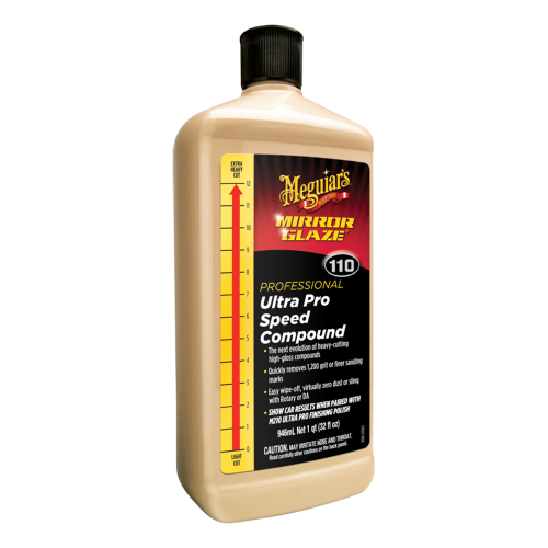 Meguiar's - Meguiar&#39;s Mirror Glaze Ultra Pro Speed Compound - Heavy Cut, High Gloss - 32oz