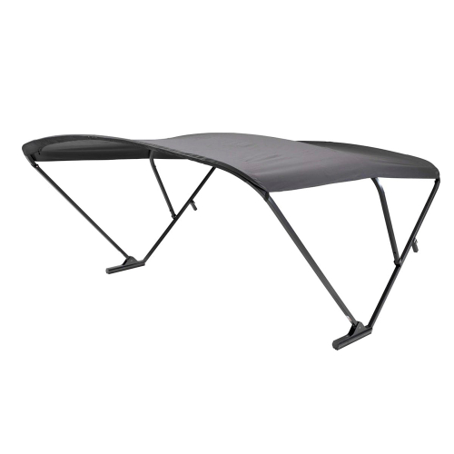 SureShade - SureShade Power Bimini - Black Anodized Frame - Black Fabric