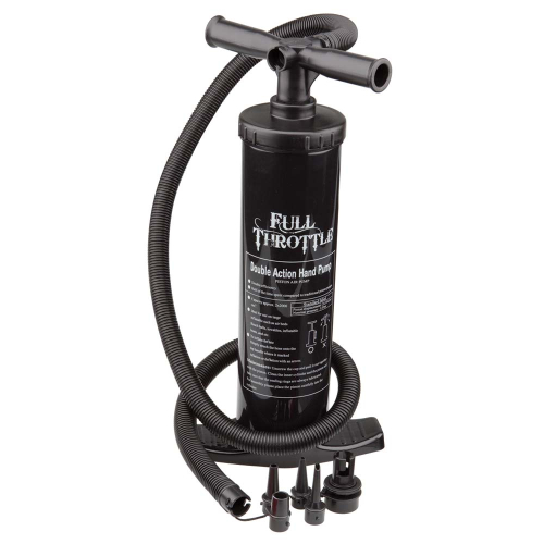 Full Throttle - Full Throttle Dual Action Hand Pump - Black
