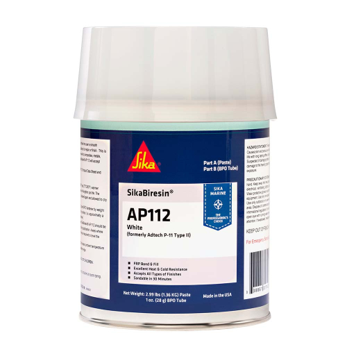 Sika - Sika SikaBiresin&reg; AP112 White Quart BPO Hardener Required