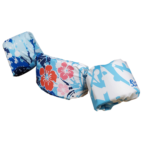 Puddle Jumper - Puddle Jumper Life Jacket Kids Deluxe - Flowers - 30-50lbs