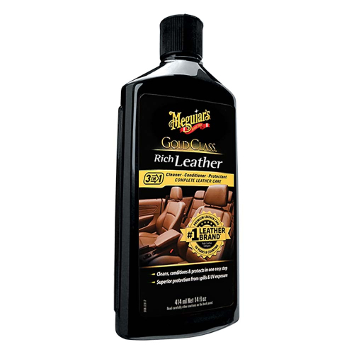 Meguiar's - Meguiar&#39;s Gold Class Rich Leather Cleaner &amp; Conditioner - 14oz