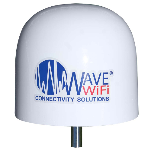 Wave WiFi - Wave WiFi Receiving Dome 2.4GHz + 5GHz AC MU-MIMO Single Ethernet Cable - 12VDC