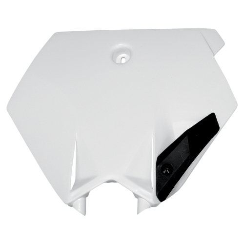 UFO Plastics - UFO Plastics Front Number Plate - White - KT03078-041