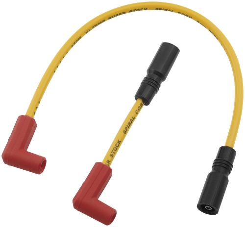 Accel - Accel S/S Ferro-Spiral Core Spark Plug Wire - Yellow - 171097-Y
