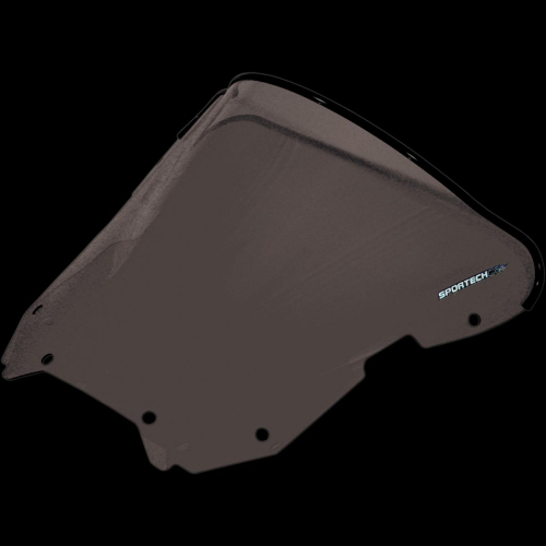 Sportech - Sportech V-Flow Chrome Series Windscreen - Smoke Tint - 45491119