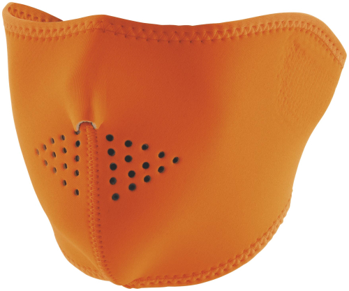 Zan Headgear - Zan Headgear Half Face Mask - WNFM142H - Hi-Vis Orange - OSFM