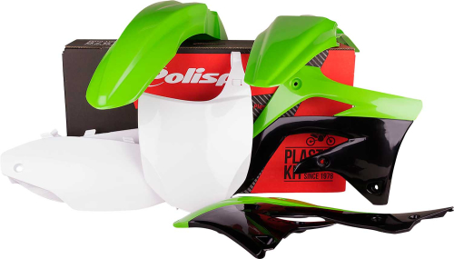 Polisport - Polisport Plastic Kit - Green/Black - 90466