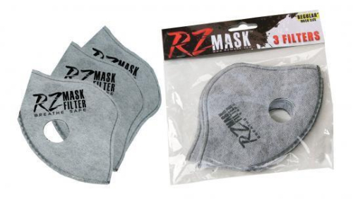 RZ Mask - RZ Mask Dusk Mask Replacement Filter - Regular Filter - Regular Size - 82798 - Gray - Regular