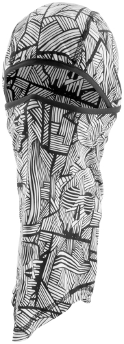 Zan Headgear - Zan Headgear Microlux Convertible Balaclava - WB2001 - Geometric Skulls - OSFM