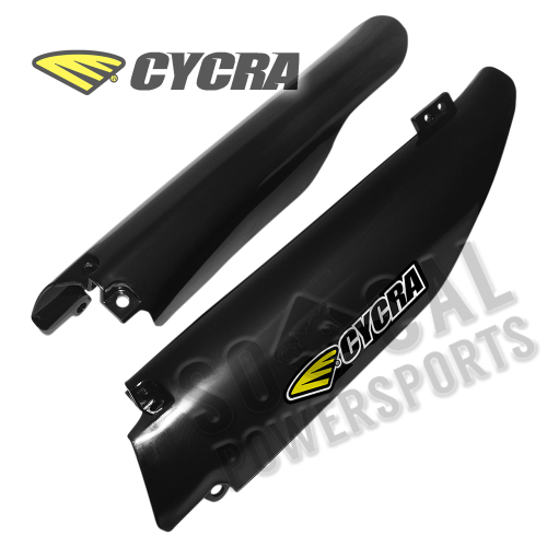 Cycra - Cycra Lower Fork Guards - Black - 6904-12