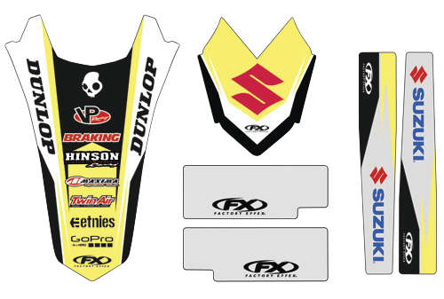 Factory Effex - Factory Effex Trim Kit - Suzuki - 19-50428