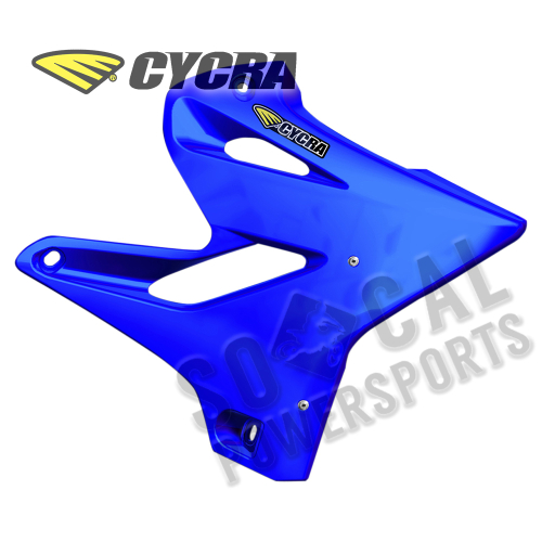 Cycra - Cycra Powerflow Intake Radiator Shrouds - Blue - 178362