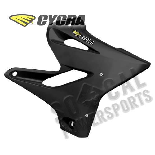 Cycra - Cycra Powerflow Intake Radiator Shrouds - Black - 178312