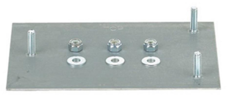 Hopkins Towing Solutions - Hopkins Towing Solutions Weldable Mounting Plate for Engager Side Mount Breakaway Kit - 20107