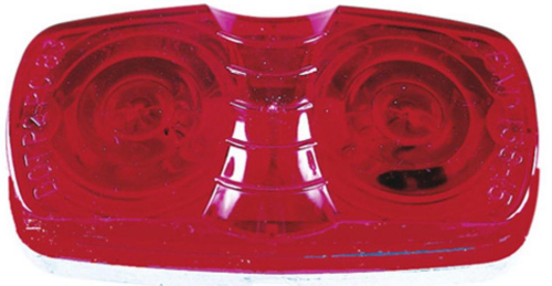 Peterson Manufacturing - Peterson Manufacturing Light for Double Bullseye Clearance/Side Marker Lights - Red - V138R