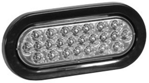 Buyers - Buyers 6-1/2in. Oval LED Strobe Light - Clear - SL65CO