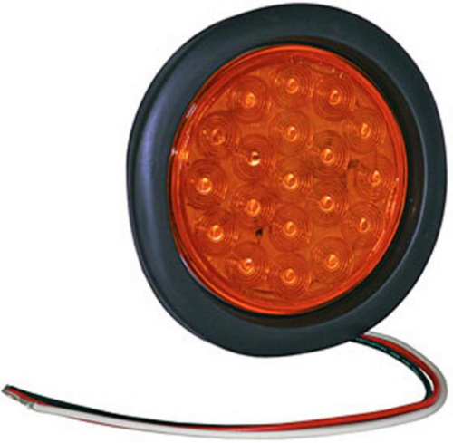 Buyers - Buyers 4in. Round LED Strobe Light - Amber - SL40AR