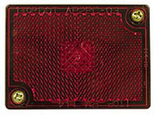 Peterson Manufacturing - Peterson Manufacturing Replacement Lens for Clearance/Side Marker Light w/Reflex - Red - 114-15R