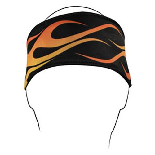Zan Headgear - Zan Headgear Flydanna Headband - HB006 - Flames - OSFM