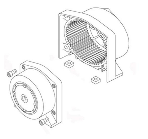 Bronco - Bronco End Housing Clutch Assembly for Bronco 2500/3000lb. Winches - AC-12002J