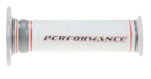 Harris Grips - Harris Grips EVO Grips - White - Perforated - 02632/F-PB