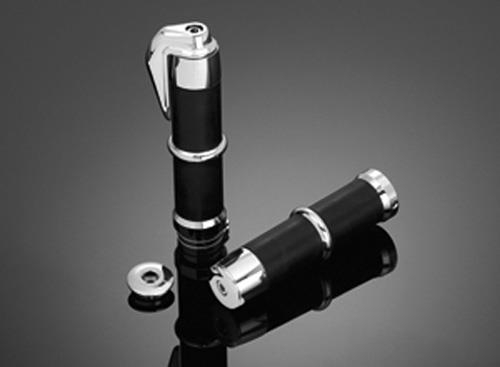 Highway Hawk - Highway Hawk 1in. Easy Grips - Black - HH-45-0198
