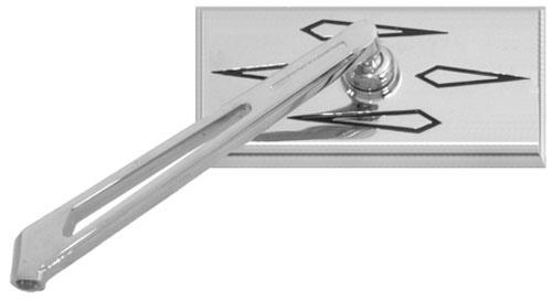 Emgo - Emgo Rectangular Buffalo Mirror - Left - 20-26344
