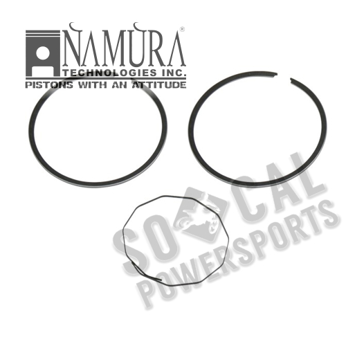 Namura Technologies - Namura Technologies Piston Ring Set - 56.73mm - NX-40011-3R