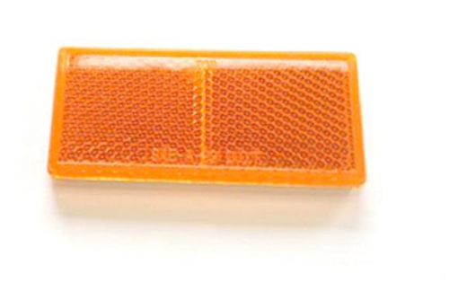 Wes Industries - Wes Industries Stick On Yellow Reflector for AV-Wind Front Box - 110-0036