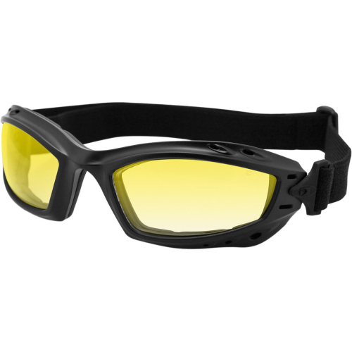 Bobster Eyewear - Bobster Eyewear Bala Goggles - BBAL001Y - Black / Yellow Lens - OSFM