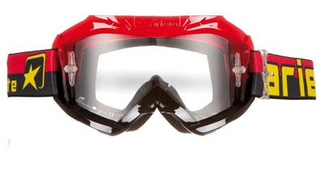 Ariete - Ariete Colors 07 Line MX Goggles - 12960-CNR - Black/Red - OSFM