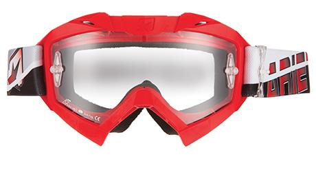 Ariete - Ariete Adrenaline Senior Collection MX Goggles - 14001-SRN - Red/Black - OSFM