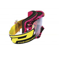 Pro Grip - Pro Grip 3450 Fluorescent Goggles - 3450-16FL FUXIA/BLACK - Fushia/Black - OSFM