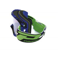 Pro Grip - Pro Grip 3450 Fluorescent Goggles - 3450-16FLBKBL - Light Blue/Black - OSFM