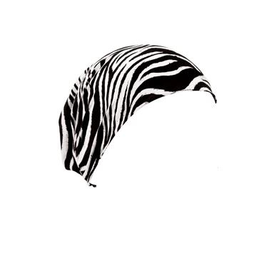 Zan Headgear - Zan Headgear 100% Cotton Headwrap - HBW001 - Zebra Print - OSFM