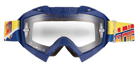 Ariete - Ariete Adrenaline Senior Collection MX Goggles - 14001-SAG - Blue/Yellow - OSFM