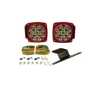 Blazer International - Blazer International LED Clear Lens Submersible Trailer Light Kit - C5721