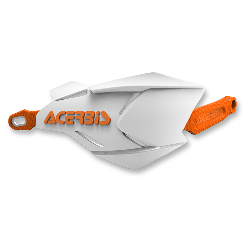 Acerbis - Acerbis X-Factory Handguards - White/Orange - 2634661088