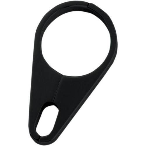 Wild 1 - Wild 1 Billet Throttle and Idle or Throttle and Brake Line Guide with 1-1/4in. Clamp - Black - WO832B